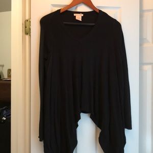 Side Draped Sweater